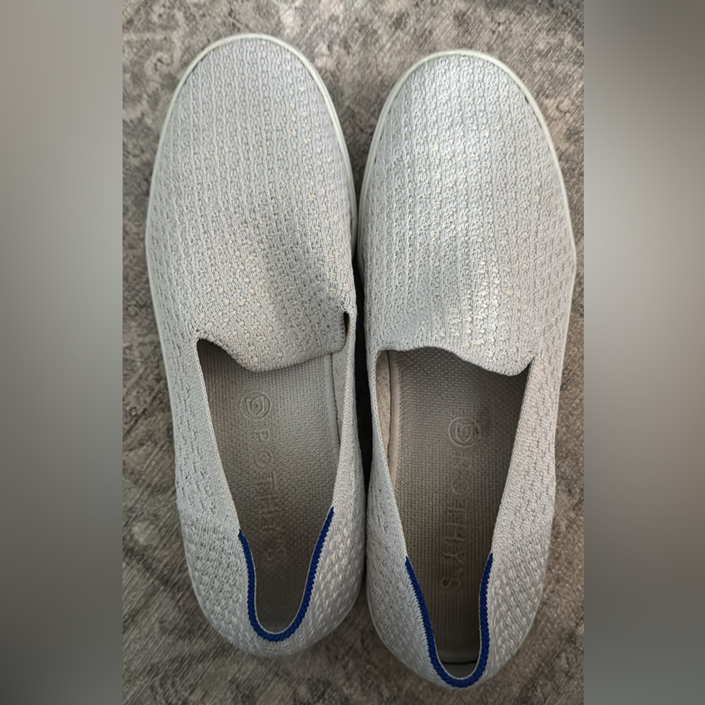 Grey Rothy’s Slip on Sneaker